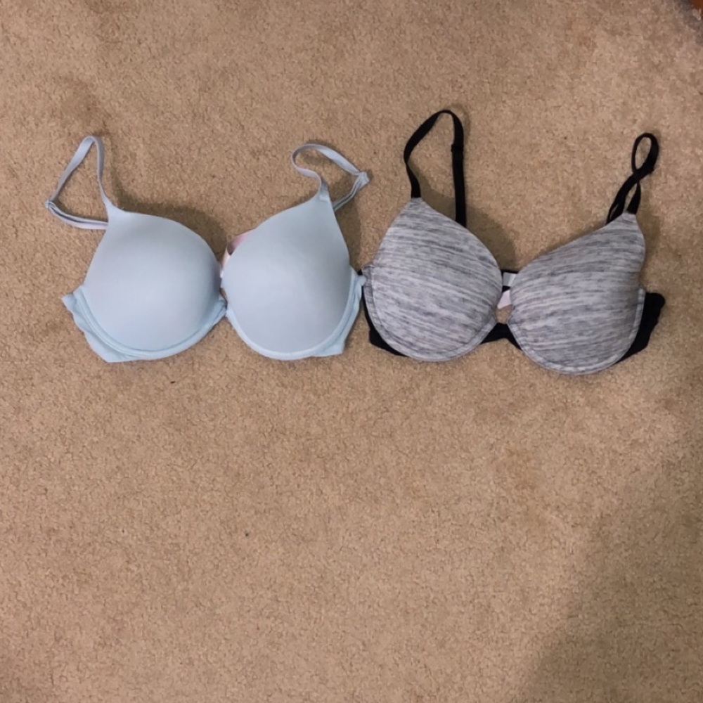 Wear everywhere push up bras VS PINK 34C BUNDLE